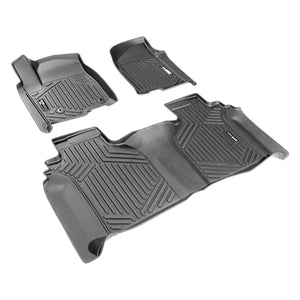 Floor Mats | Fits Chevrolet Silverado/GMC Sierra 1500 | 3-Piece Set