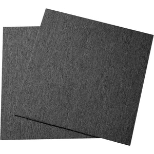 Carpet Tiles Reusable 20"x20" | 20 Pack with Padding Attached | Dark Gray
