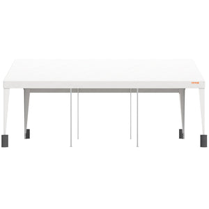Carport Canopy Tent | 10x20 ft Garage Shelter with 8 Poles