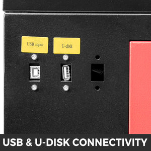 CO2 Laser Engraver 80W | 700x500mm Cutting Machine with Color Screen