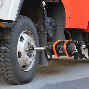 1" Air Impact Wrench | 5175 ft-lbs Torque | 8" Extended Anvil for Heavy Machinery