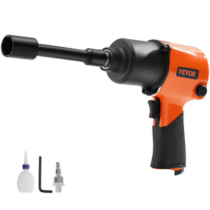 Air Impact Wrench | 1/2" Drive Pneumatic Tool | 880 ft-lb Torque | 7500 RPM Lightweight Design