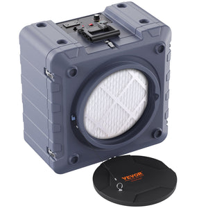 Air Scrubber | 550 CFM Negative Air Machine | 3-Stage Filtration with MERV10, Carbon & HEPA