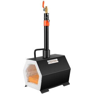 Propane Forge | Single Burner Blacksmith Farrier Furnace | Knife Making & Metal Forging Kit