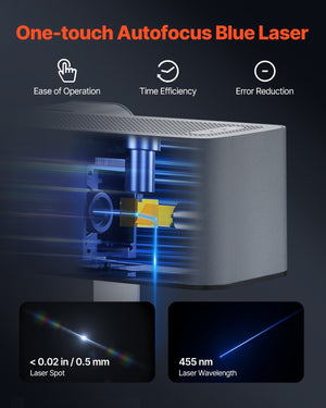 Portable Laser Engraver | 600mm/s 5W Handheld Engraving Machine