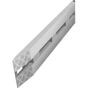 Aluminum Trailer Ramps | 60"x12"x2.5" 6000lb Capacity | Beavertail Hook-End | Pair of 2