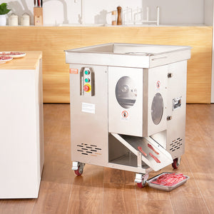 Meat Cutter Machine 1100W | Commercial Stainless Steel Slicer