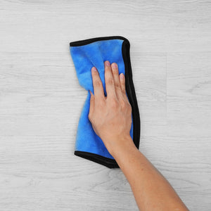 Interlocking Vinyl Floor Tiles 48"x7.3" | 10 Pack 5.5mm Thick | Light Gray Wood Grain