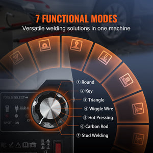 Stud Welder Dent Repair Kit | Spot Welding Dent Puller Machine | 7 Modes for Auto Body Work