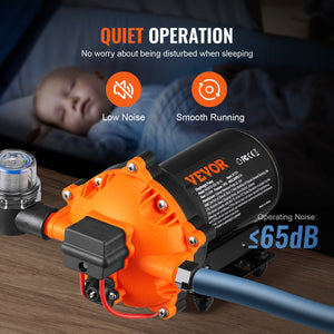 Water Diaphragm Pump | 20.8 LPM | Adjustable Pressure 2.8–6.9 bar | 12.7mm MNPT