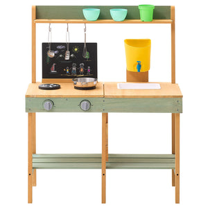 Wooden Mud Kitchen | Outdoor Play Kitchen for Kids