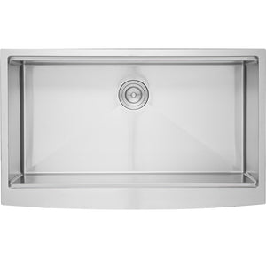 Farmhouse Kitchen Sink | 30" 304 Stainless Steel Drop-In with Ledge & Accessories | Top Mount Single Bowl Basin
