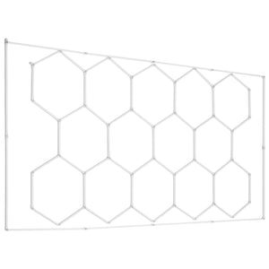Hexagon Garage Lights | 86,400LM 5-Grid Honeycomb LED Ceiling Fixture