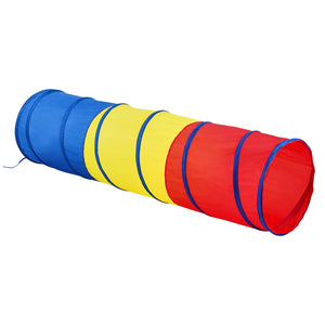 Kids Play Tunnel | Pop-Up Crawl Tube Toy for Toddlers & Pets | Indoor/Outdoor Collapsible Play Tunnel – Multicolor