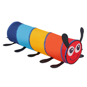 Kids Play Tunnel Tent | Pop-Up Caterpillar Crawl Tunnel for Toddlers & Pets | Indoor/Outdoor Use