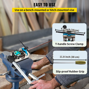 Brake Line Flaring Tool Kit | 45° Single, Double & Bubble Flares for Multiple Tube Sizes | Automotive Use