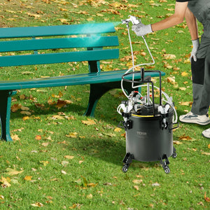 Spray Paint Pressure Pot Tank | 20L with Casters | Leak Repair & Sealant