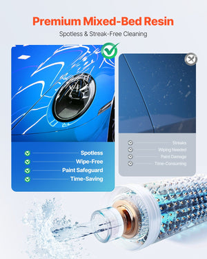 Spotless Deionized Water System | Car Wash Filter Kit with Handheld TDS Meter