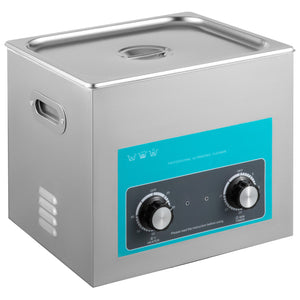 Ultrasonic Jewelry Cleaner | Heated Timer Tank for Glasses, Rings & Instruments