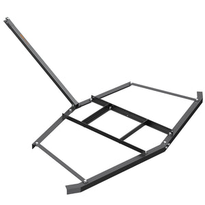 Driveway Drag Harrow 76.57" | Tow-Behind Q235 Steel Grader with Adjustable Bars | Fits ATVs, UTVs & Lawn Tractors | 50lbs Support Weight