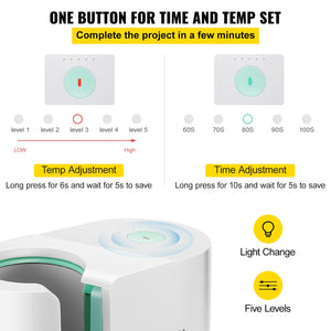 Mug Press Machine | Automatic Heat Press for 11–15oz Sublimation Mugs