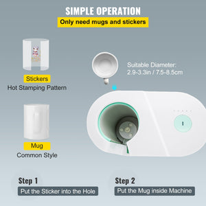 Mug Press Machine | Automatic Heat Press for 11–15oz Sublimation Mugs