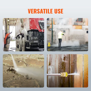 Gas Pressure Washer | 4400 PSI 4.0 GPM 390cc 5 Nozzle Heavy Duty Washer