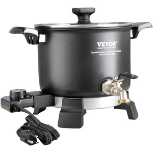 Wax Melter 5L | Electric Wax Melting Pot with Easy Pour Spout | 4-Level Temp Control | For Candle & Soap Making