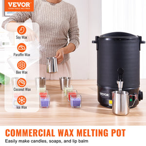 Candle Wax Melter | 6.5L Electric Pot for Commercial & Home Use