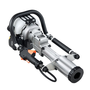 T Post Driver | 37.77cc Gas-Powered Fence Post Pounder with 3 Heads