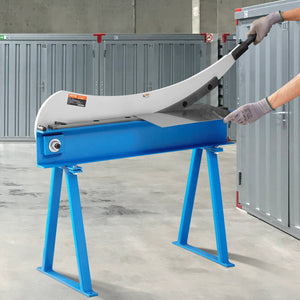 Manual Plate Shear | 800mm Hand Cutter for Metal Sheets | Heavy Duty Benchtop Shear Tool