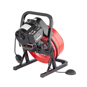 Drain Cleaner Machine | 50ft x 1/2" Manual Snake Auger with Cutters