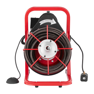 Drain Auger | 75ft x 1/2" Manual Feed Sewer Cleaning Machine
