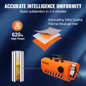 Mug Heat Press 30oz | Sublimation Tumbler & Mug Press | Fits 11oz-30oz Cups | Includes Gloves & Tape