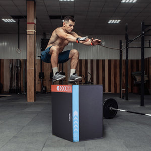 Plyometric Jump Box 3-in-1 | Foam 30/24/20" Anti-Slip Fitness Training Box