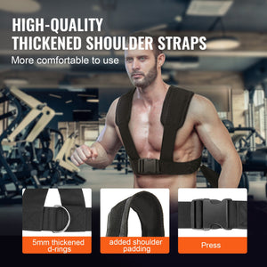 Weight Training Sled | Push/Pull Power Sled for Strength & Speed Training | Fits 5cm Weight Plates