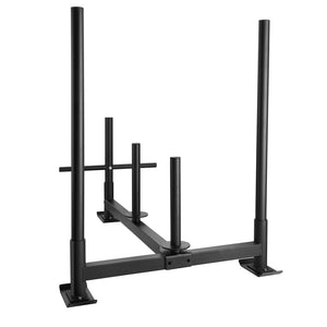 Weight Training Sled | Push/Pull Power Sled for Strength & Speed Training | Fits 5cm Weight Plates
