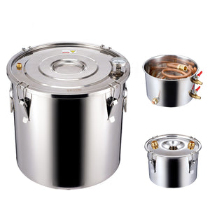 Moonshine Still | 5-Gallon Water/Alcohol Distiller with Thumper Keg & Pump