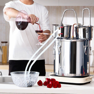 Moonshine Still | 8-Gallon Water/Alcohol Distiller with Thumper Keg & Pump