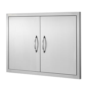BBQ Access Door 838x558mm | Double Stainless Steel Flush Mount for Outdoor Kitchens