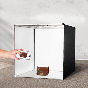 Photo Studio Light Box | 5600K with 210 LEDs | 100x100x100cm Large Shooting Tent