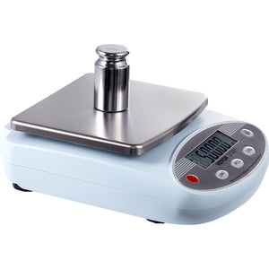 Analytical Balance 2000g x 0.01g | Precision Lab Scale with 13 Unit Conversions | Digital LCD Display