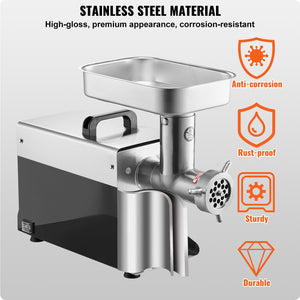 Meat Grinder | Commercial Electric 5 lbs/min Sausage Maker