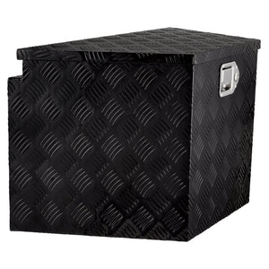 Trailer Tongue Box 29"x16.5"x18" | Aluminum Diamond Plate Tool Chest with Lock & Keys