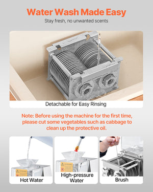 Meat Cutter Machine 850W | Commercial Stainless Steel Slicer