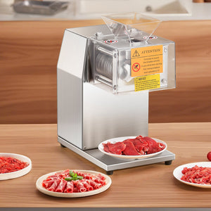 Meat Cutter Machine 850W | Commercial Stainless Steel Slicer