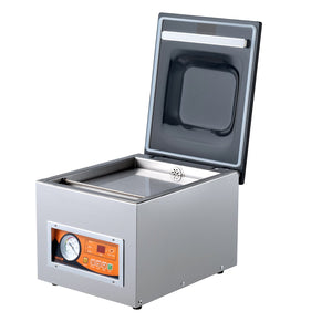 Chamber Vacuum Sealer | 260W Wet/Dry Food Vacuum Packing Machine | Compact 260mm Seal Bar for Home & Commercial Use