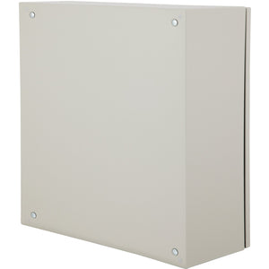 Electrical Enclosure Box | NEMA 4 Outdoor Steel Cabinet | 24"x24"x12" UL Rated