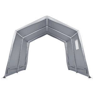 Storage Shelter | 7x12x7.36ft Portable Garage Shed with Zipper Door