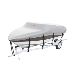 Boat Cover | 600D Waterproof for 23–24ft V-Hull & Tri-Hull Runabout